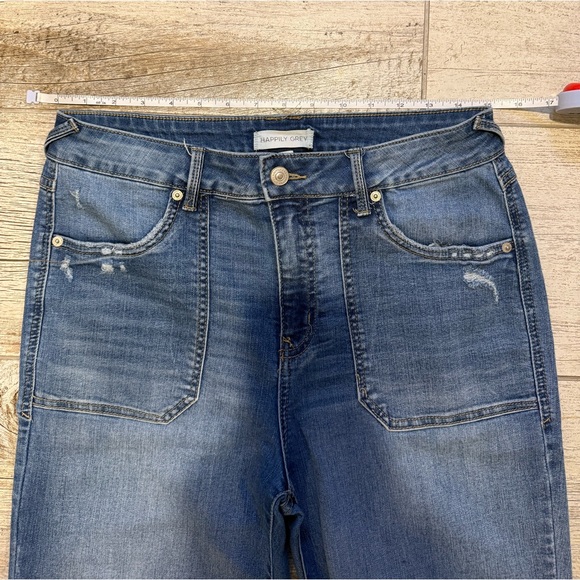 Happily Grey High Waisted Bootcut Jeans - Picture 2 of 8